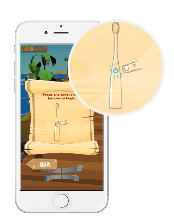 Interactive Toothbrush Game by Kolibree